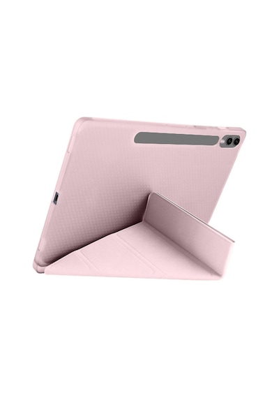 Samsung Uyumlu Galaxy Tab S10 Plus X820 12.4 Darbe Korumalı Kalemlikli Smart Cover Kılıf Kapaklı