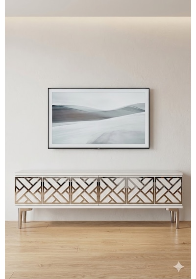 Tsa1238bs Arex Tv Sehpası Beyaz-silver 120cm Tsa1238bs Arex Tv Sehpası Beyaz-silver 120cm