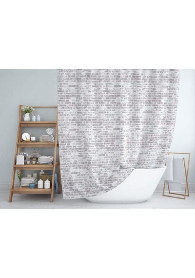 Zethome Jackline Banyo Duş Perdesi 1406 Tek Kanat 1x120x200 Çok Renkli