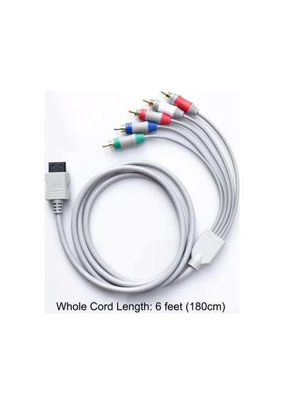 Wii U Multi Out 5rca 480p Hd Ses Video Kablosu 6 Ayaklar İçin Wii İçin Bileşen Kablosu Belirtilmemiş 90678645