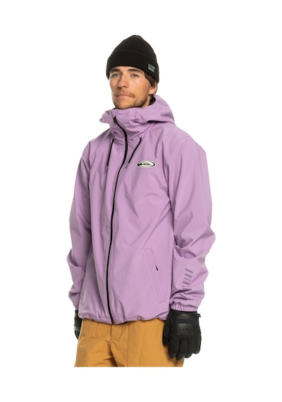 Quıksılver Quiksilver High In The Hood Unisex Mor Snowboard Ceketi Pjc0 Mor