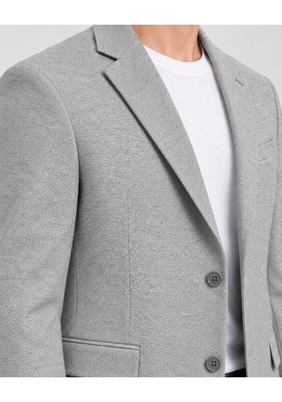 Classics Men Erkek İtalyan Kesim Blazer Ceket Klasik Ve Modern Şıklık - 7763 Gri