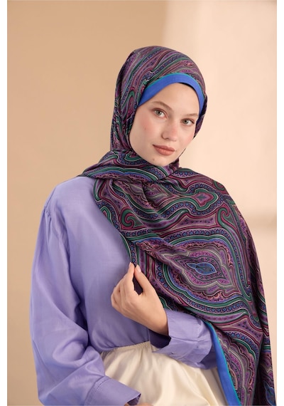Silk Home Organik Şal 471001-07 Çok Renkli