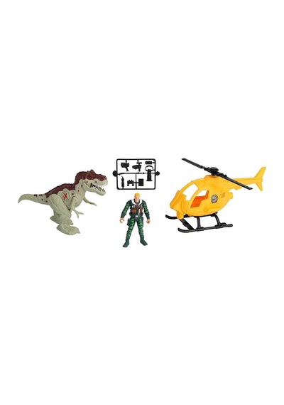 Dino Valley Sesli ve Işıklı Helikopter Oyun Seti