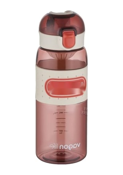 600 Ml Kapasiteli Kaydırmaz Gövde Su Matarası, Süzgeçli 0