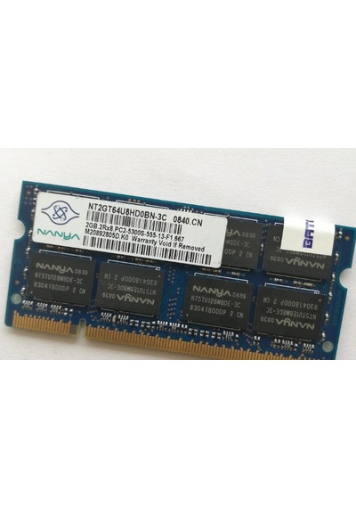 Nanya NT2GT64U8HD0BN-3C PC-5300 2 GB DDR2 667 MHz CL5 Ram