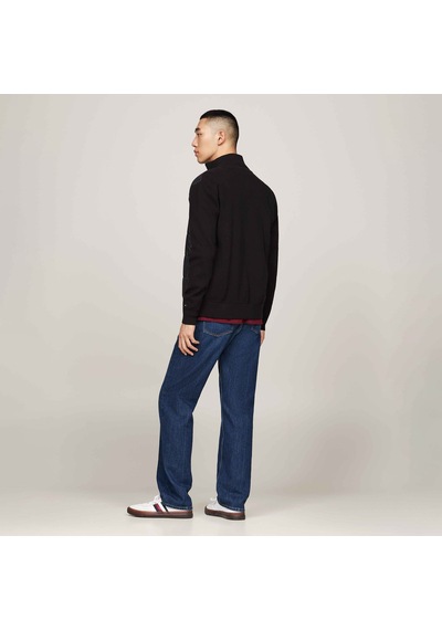 Tommy Hilfiger Erkek Siyah Triko Ceketmw0mw36721