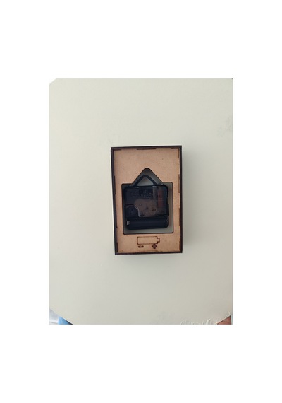 40 Cm Dekoratif Duvar Saati Krem Krem