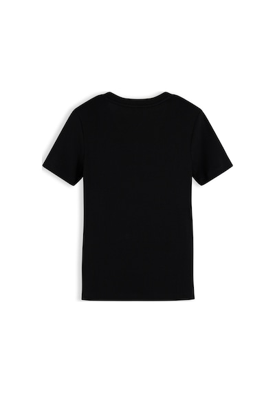 Tommy Hilfiger Slım Cody V-nk S/s Tee Kadın Siyah T-shirt - Ww0ww40584