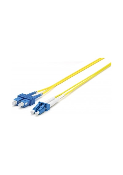 Fibre Fiber Optik  Patch Cord Kablo Dublex SM SC-LC 80MT
