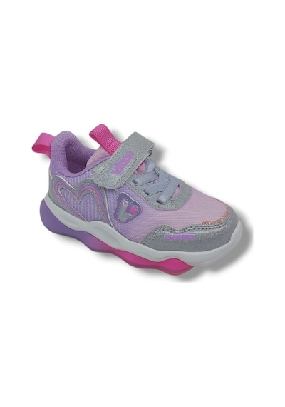Vicco Heart Işıklı Kız Çocuk Lila Spor Ayakkabı