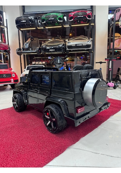 Poyraz Akülü Brabus 12v Akülü Araba 0-6yaş Özel Plaka Siyah