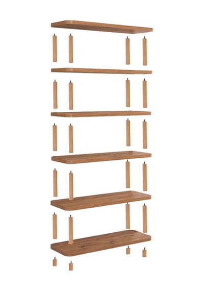 Dublin Nova Kitaplık Natural 80x28x168 Cm Atlantik Çam Dublin Nova Kitaplık Natural 80x28x168 Cm Atlantik Çam