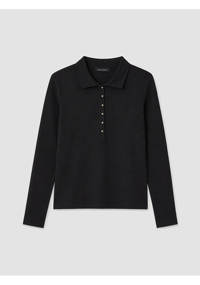 Lcw Everyday Siyah Polo Yaka Kadın Body Diğer