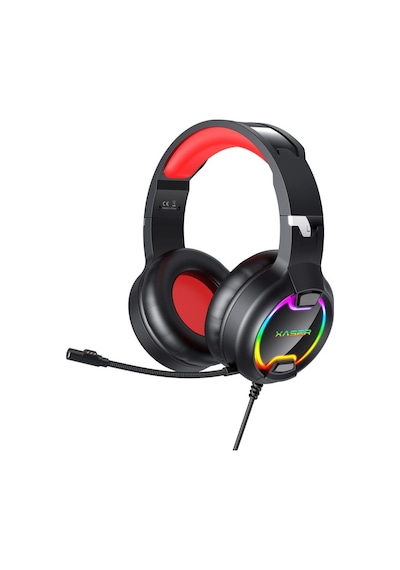 Xaser H2233D RGB Mikrofonlu Kulak Üstü Oyuncu Kulaklığı