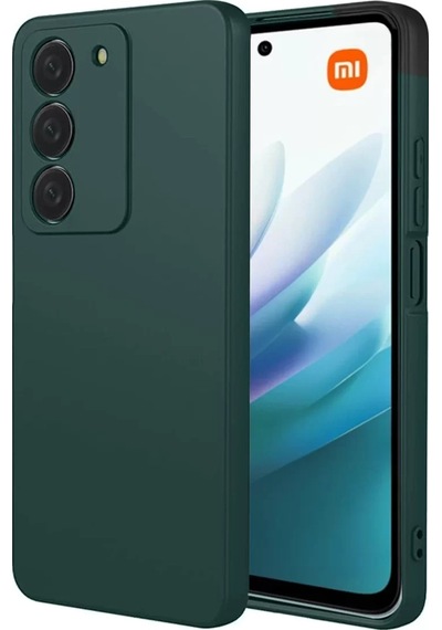 Newface Xiaomi Redmi 15 4g First Silikon - Koyu Yeşil