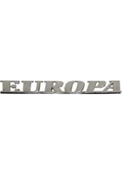 Arka Yazı Glblseme - 52 R19 Europa