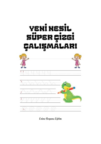 İngilizce Alfabe-sayılar-çizgiler Yaz-sil Kitap Seti
