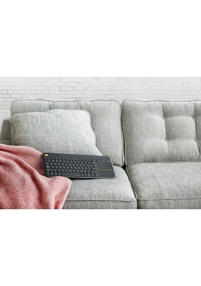 Fastbuy K400 Plus 920-007149 Kablosuz Q Klavye, Touchpadli, Hızlı Kullanım