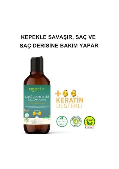 Doğal Kepeğe Karşı Şampuan 400 Ml