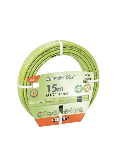Claber 9003 Aquaviva Plus 1/2 15 Mt Bahçe Hortumu