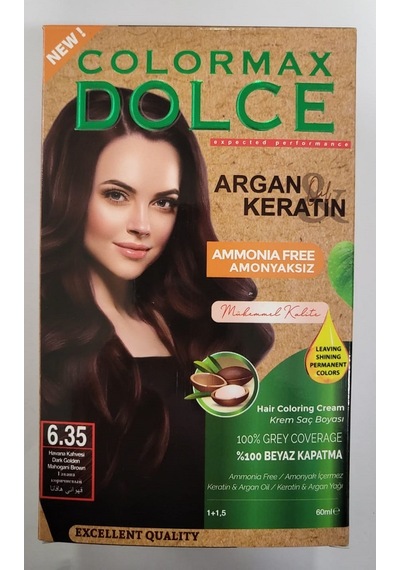 Colormax Amonyaksız Saç Boyası 6.35 -  Havana Kahvesi (547451361)