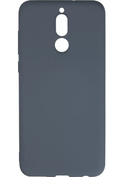 Newface Huawei Mate 10 Lite Kılıf Nano İçi Kadife Silikon - Gri