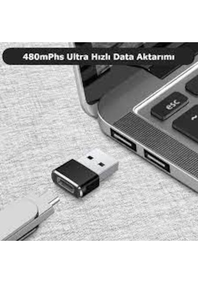 Samsung Uyumlu Huawei Xiaomi Oppo Type-C Dişi Usb Erkek Çevirici