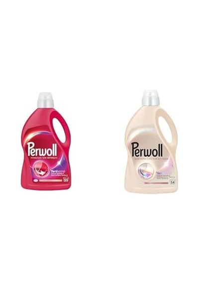 Seti Geliştirilmiş Renkli 2970 Ml X1 + Açık Renkliler 2.97 Litre, 3l, 54 Yıkama X1 0.75 LT - 2.5 LT - 12 KG