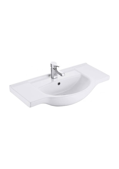 Serel Tezgahüstü Etajerli Lavabo 47x75 Cm - 1843tds110h Diğer