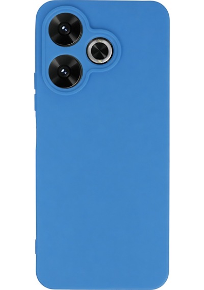 Xiaomi Redmi 13 4g Uyumlu Kılıf First Silikon - Mavi