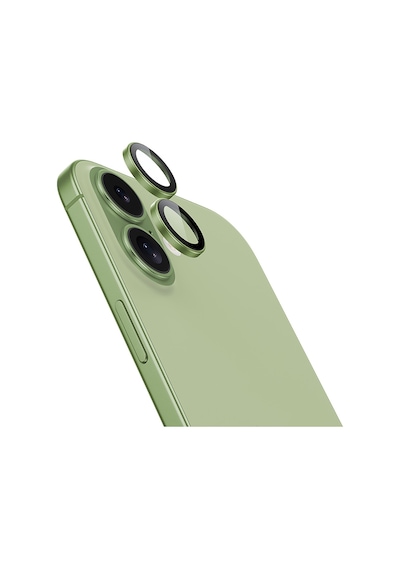 Apple Uyumlu   iPhone 17 Benks Glass Warrior Cam Kamera Lens Koruyucu Açık Yeşil