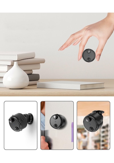 Secumore S43 4k Pır Sensörlü Mini Wi-fi Güvenlik Kamerası