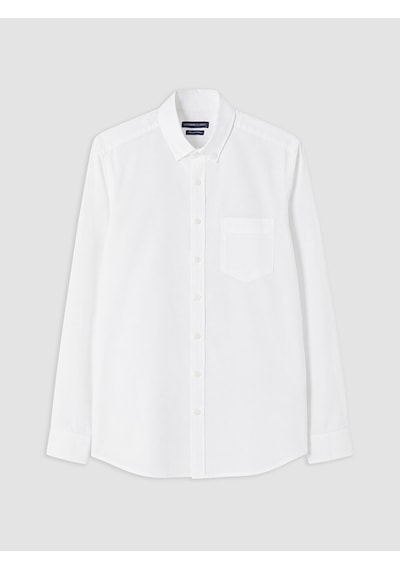 Lcwaıkıkı Classic Beyaz Regular Fit Oxford Erkek Gömlek