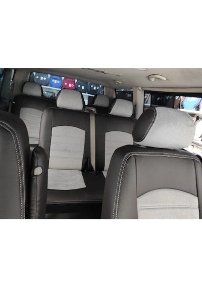 Volkswagen Transporter 6+1 Araca Özel Oto Koltuk Kılıfı (500520203)