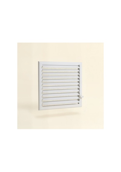Vento Alüminyum Banyo Ve Wc Havalandırma Menfezi Beyaz 25x38 Cm