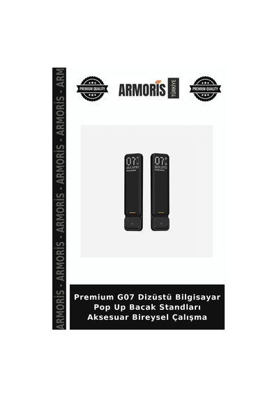 Premium G07 Dizüstü Bilgisayar Pop Up Bacak Standları Aksesuar Bireysel Çalışma