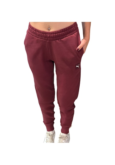 Puma Ess Elevated Sweatpants Kadın Esofman Alt Bordo