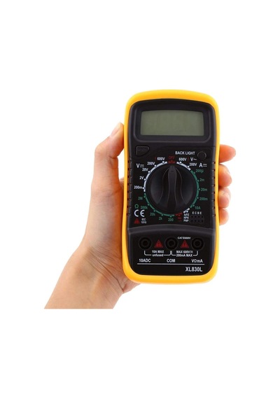 Dijital Multimetre Voltmetre Ampermetre Multimetre Multimetre Ac / Dc Voltmetre Direnç Akım Vol