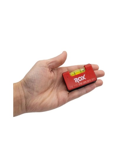 Rox Mıknatıslı Mini Cep Su Terazisi 65 Mm 153rox0280