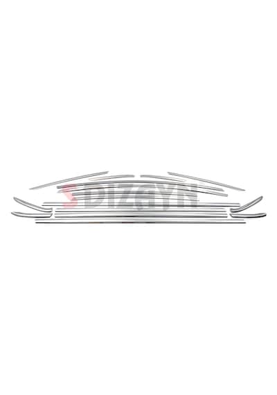S-Dizayn Ford Fiesta Krom Cam Çerçevesi 16 Parça 2009-2017