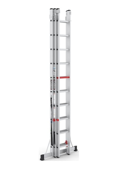 Çağsan TS190 3 x 10 Basamaklı Triocombi Üç Parçalı Çok Amaçlı Merdiven