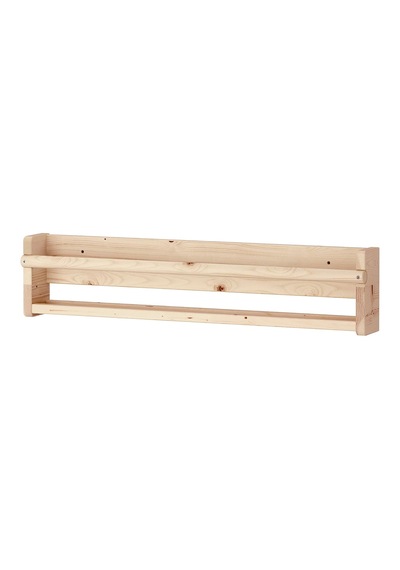 Tr Flısat Duvar Rafı, Açık Beyaz Vernikli Çam Açık Beyaz Vernikli Çam 70x9x16 Cm Diğer