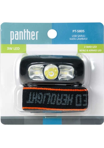Panther Pt-5805 Usb Şarjlı Kafa Lambası - -popvitrin Panther