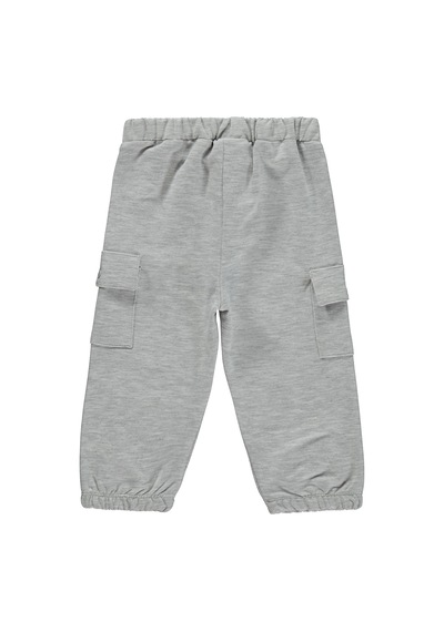 Civil Baby Civil Basic Timeless Kargo Cepli 6-18 Ay Eşofman Altı - Gri Karmelanj