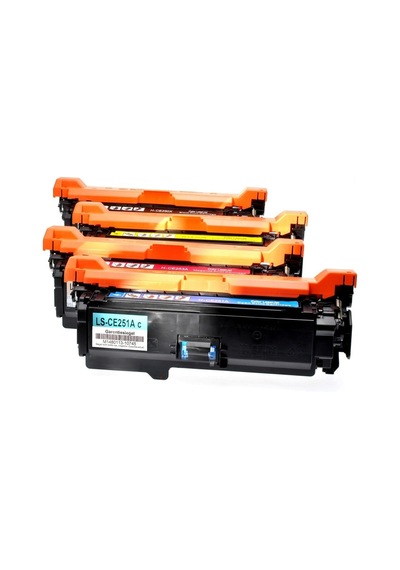 Tonermax Hp 504A Uyumlu Toner Set / Ce250A / Cp3520 / Cp3525