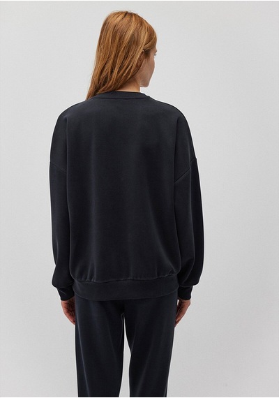Mavi Kadın Oversize Sweatshırt Siyah 168837-900 Siyah