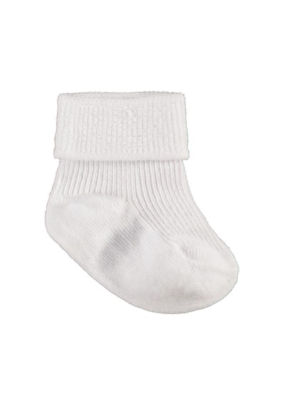 Civil Baby Classic Kıvrık 3'lü 6- Bebek Erkek Çorap Set - Standart 18 Ay Çok Renkli