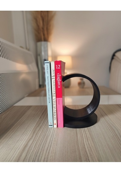 Modern Tasarım Kitap Desteği 3d Yazıcı Baskı Pla Malzeme 15 Cm, Siyah