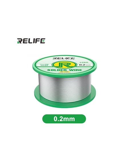 Relife Rl-440 0.2mm 20g Rosin Özlü Lehim Teli